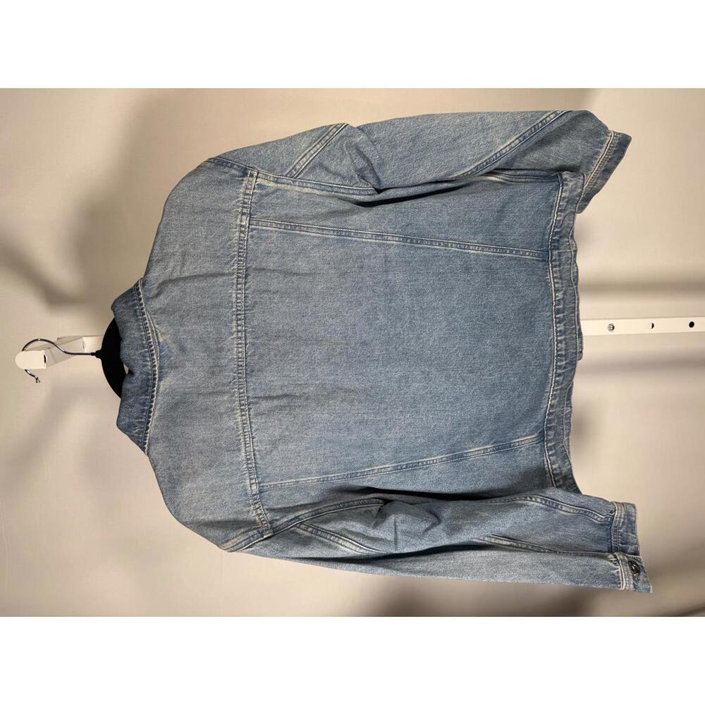 NWT G-Star RAW Oversized Denim Jacket Women’s Sun Faded Air Force Blue Size M - Picture 4 of 7